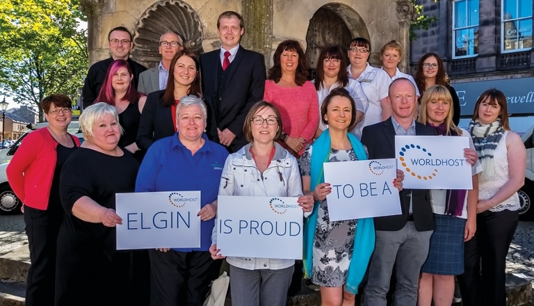 WorldHost Recognised Destination for Elgin