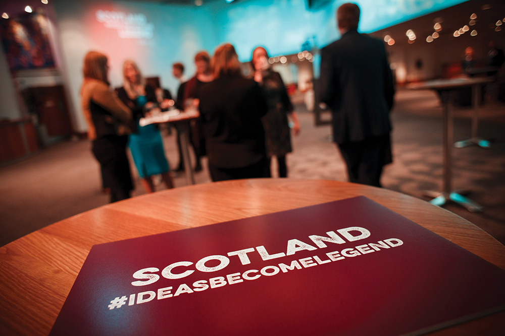 Visit Scotland launch Legends campaign.