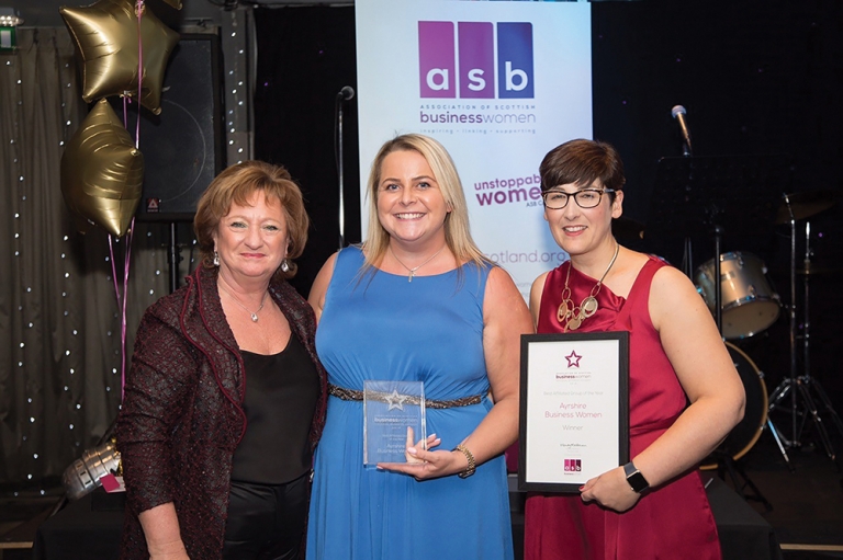 Association of Scottish Businesswomen Awards winners
