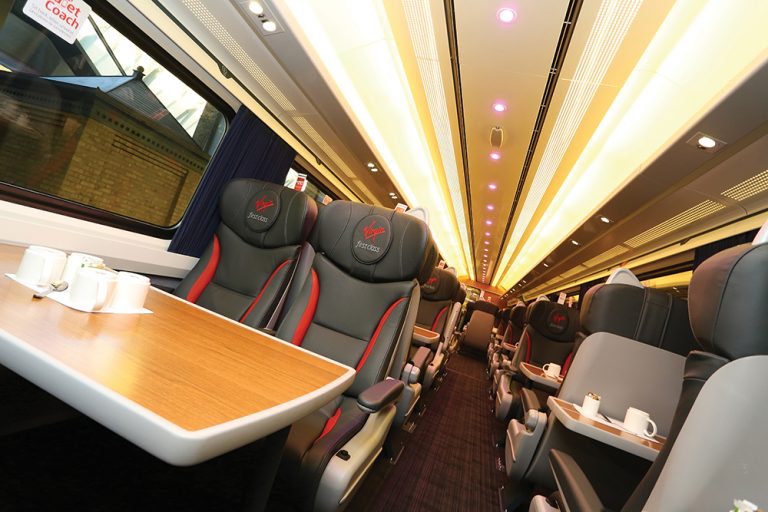 Customers on Virgin Trains can now bid for last-minute First Class upgrades with Seatfrog app