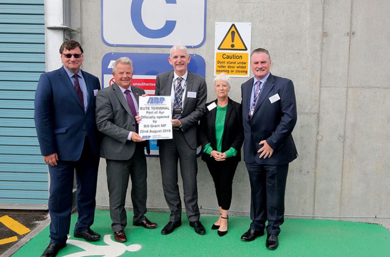 Port of Ayr celebrates new Bute Terminal opening to support Scottish agriculture
