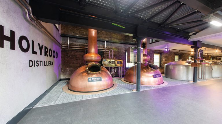 Opened in July 2019, Holyrood Distillery will produce Edinburgh’s first malt whisky for nearly 100 years and is a major new visitor attraction.