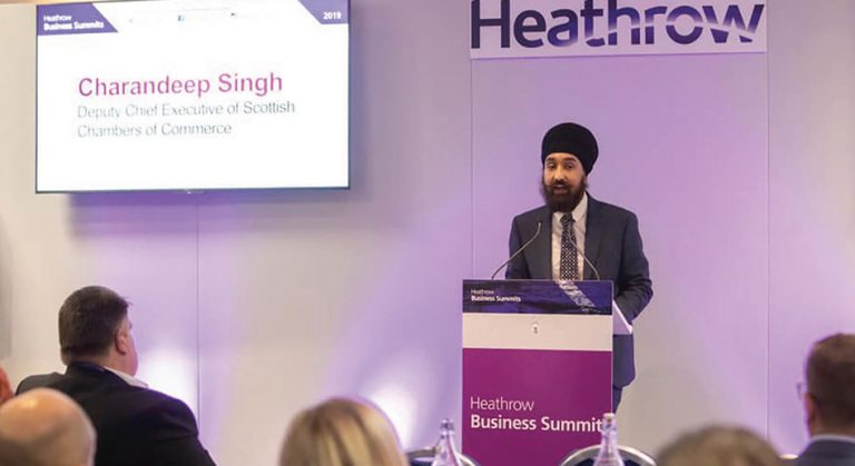Landing in Scotland: Heathrow Business Summit 2019