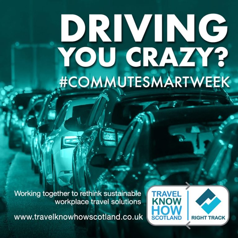 Travelknowhow Scotland challenges workplaces ahead of Commute Smart Day 2019