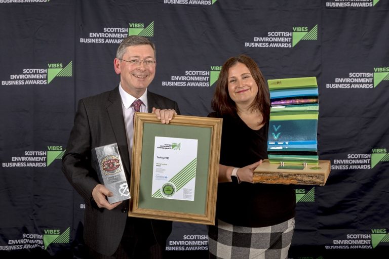 TechnipFMC win the Moving Scotland award at The VIBES Awards 2019.