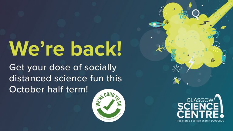 Glasgow Science Centre reopens in time for October week
