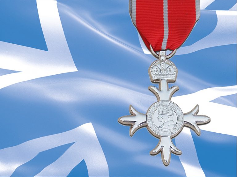 David Sibbald awarded MBE in Queens Birthday Honours for Services to Business and Charity in West Lothian