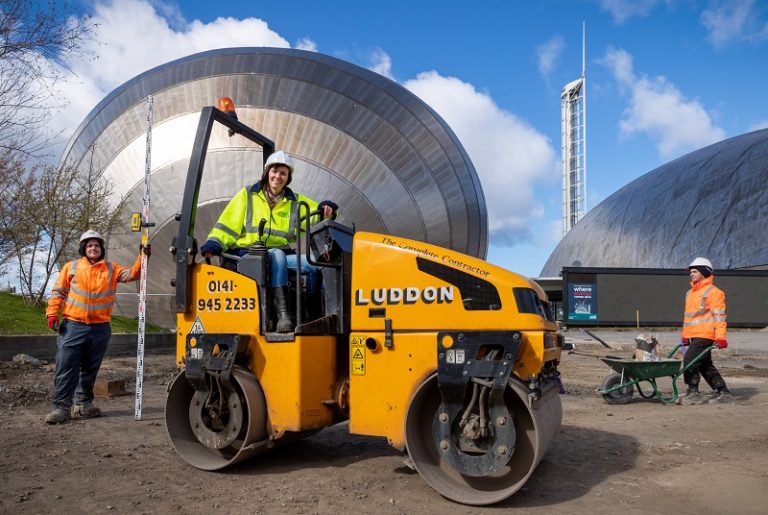 Glasgow Science Centre’s outdoor transformation underway