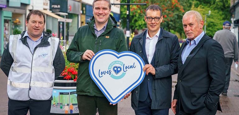 Funding boost for Dunbartonshire’s “Loves Local” campaign