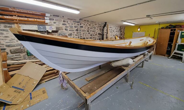 Volunteers at the Cullen Sea School are “proud” to have been asked to build a commemorative boat for the late Duke of Edinburgh