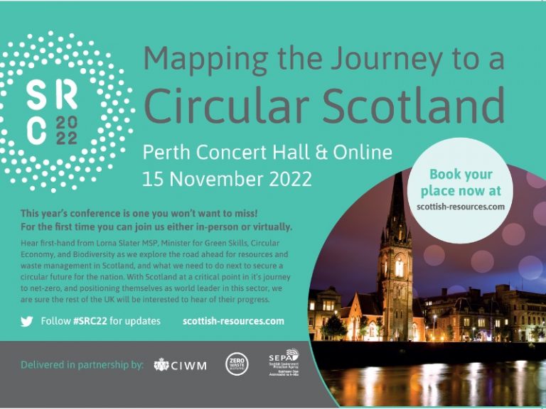 2022 Scottish Resources Conference is an event not to be missed!