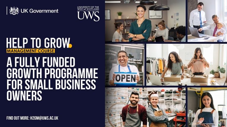 Business owners in Ayrshire and Lanarkshire to benefit from fully funded SME growth programme at UWS
