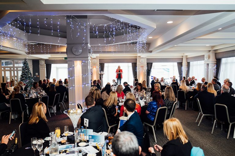 Business lunch is a christmas cracker!