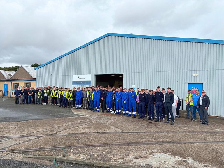 Record intake of Modern Apprentices at Fife College