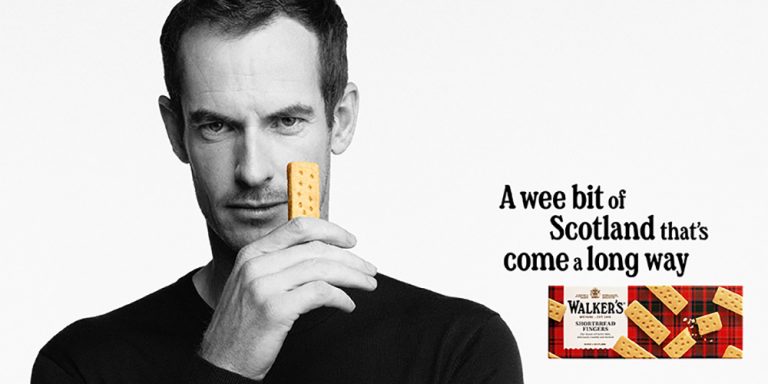 Andy Murray serves up star power to celebrate a Wee Bit of Scotland that’s Come a Long Way with Walker’s Shortbread