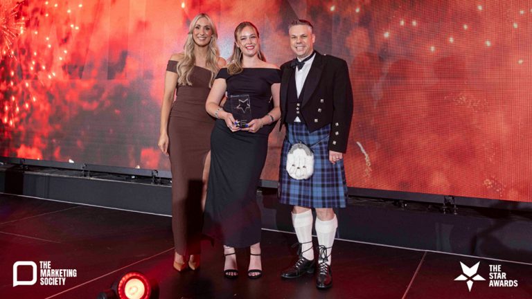 SBS student named Marketing Society Scotland’s Star Marketing Student 2025