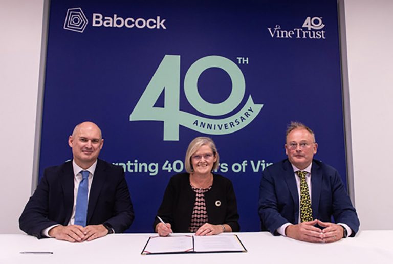 Babcock International Group and Vine Trust celebrate 40th Anniversary of life-saving work
