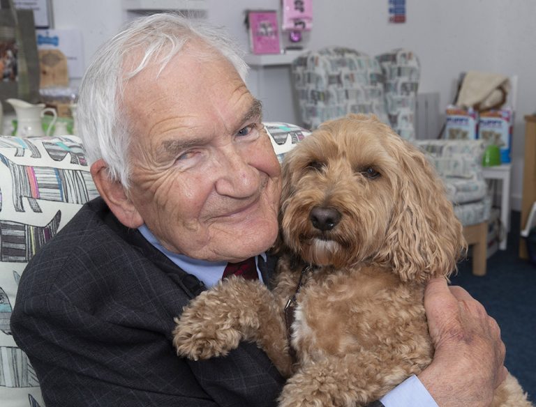 Give a Dog a Bone is a unique and award-winning charity, tackling loneliness for older adults – via animal companionship