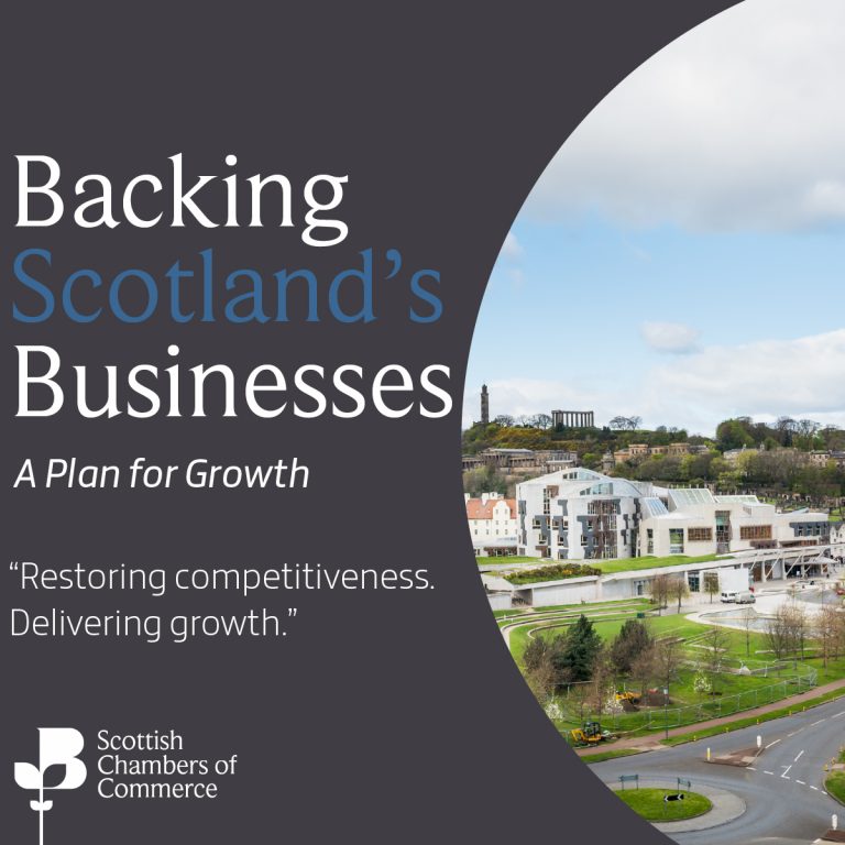 Backing Scotland’s Businesses: A Plan for Growth